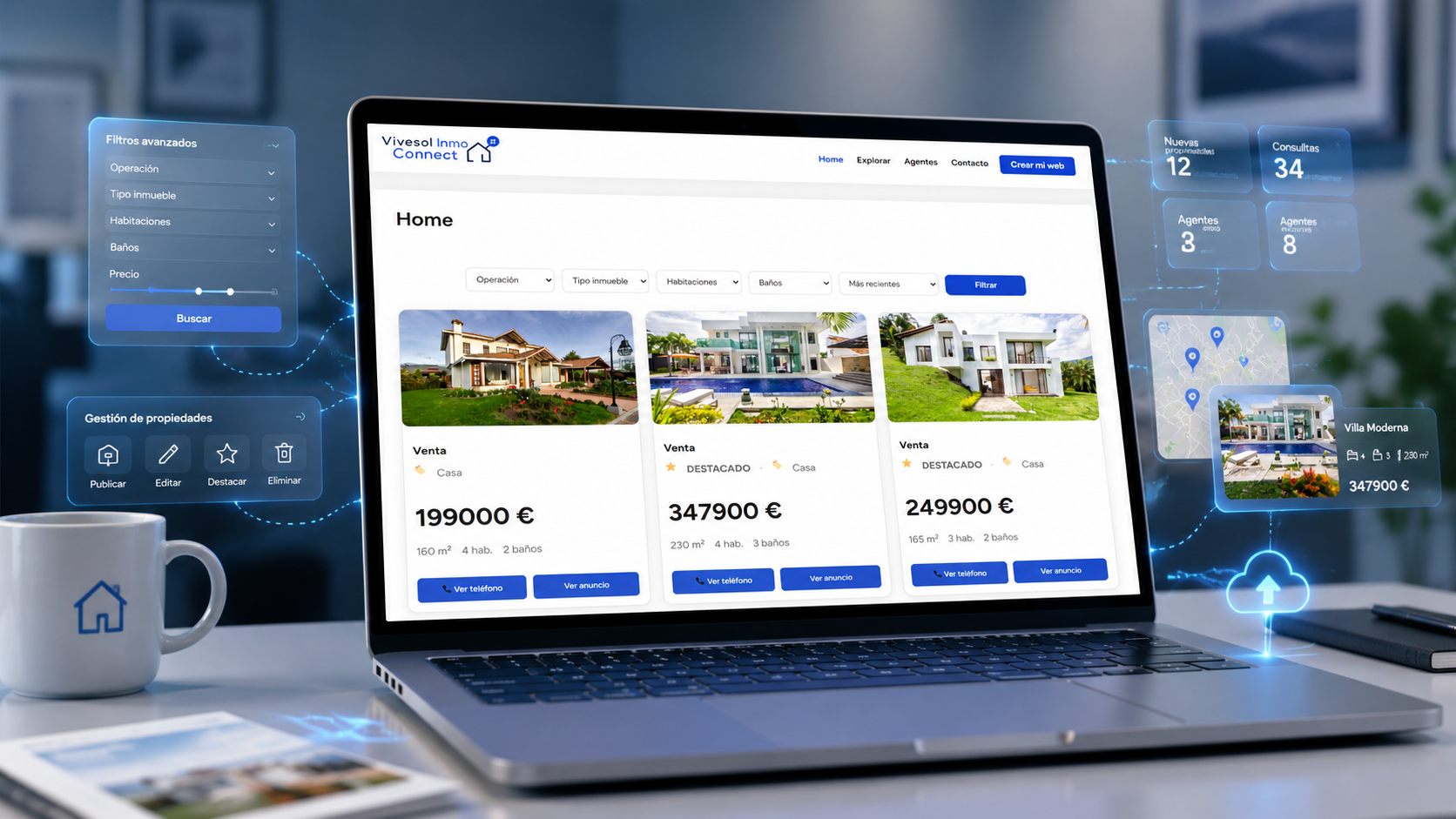 Cómo dar más visibilidad a los traspasos desde la web de una inmobiliaria